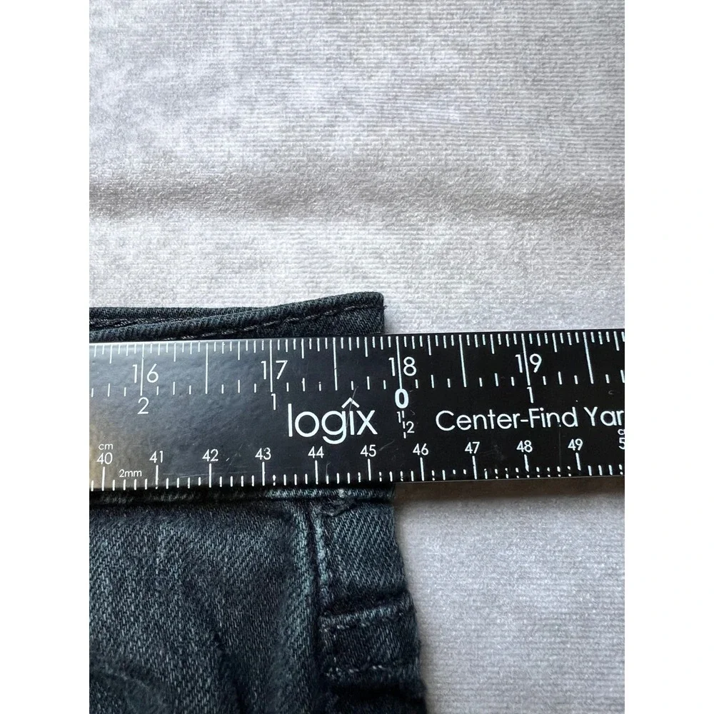 Levis 511 Slim Fit Jeans Mens 36x30 Faded Black Denim Stretch 04511-4406